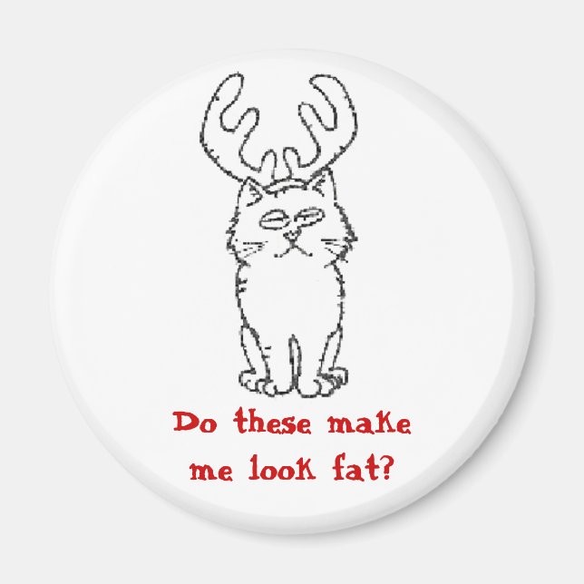 Imán ¿Esto me hace parecer gordo? (Frente)