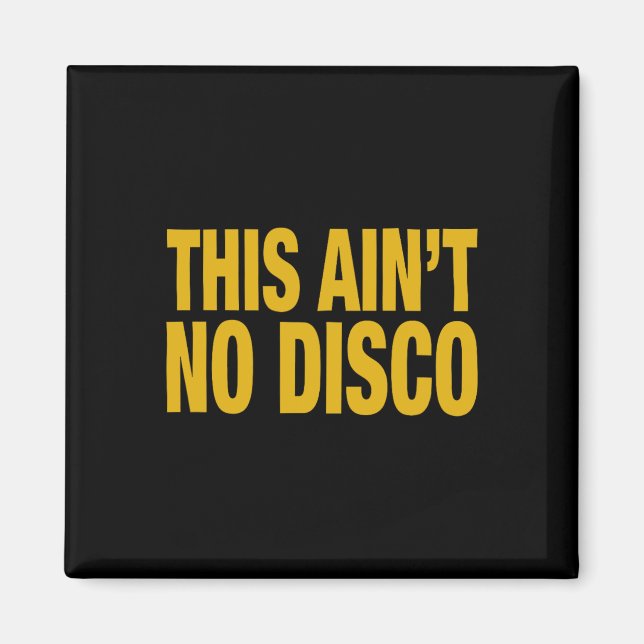 Imán Esto no es disco (Frente)