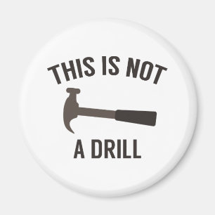 Imán Esto No Es Una Perforación