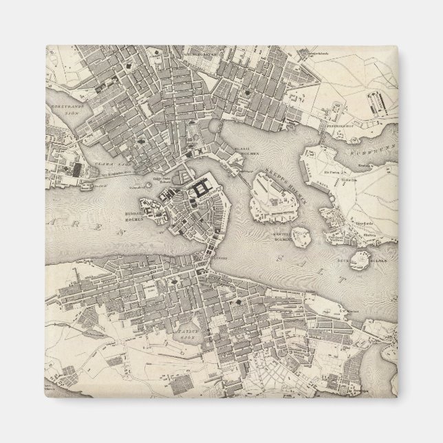 Imán Estocolmo, Suecia (Frente)