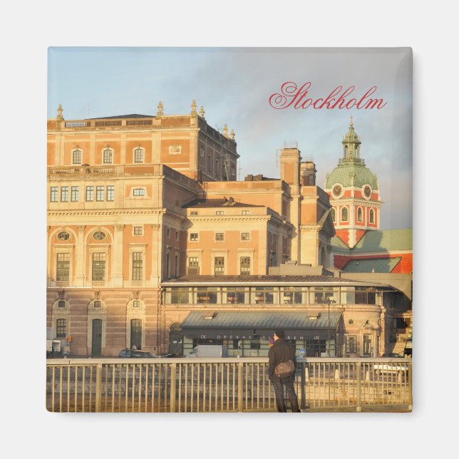 Imán Estocolmo, Suecia (Frente)