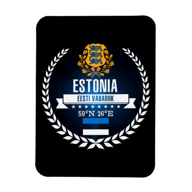 Imán Estonia (Vertical)