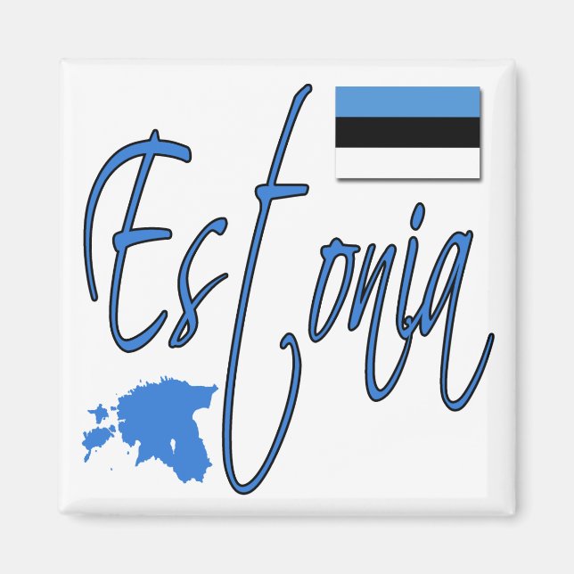 Imán Estonia (Frente)