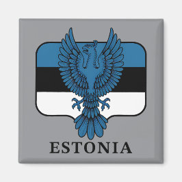 Imán Estonia del norte de Europa