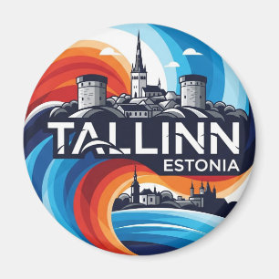 Imán Estonia Tallinn Travel