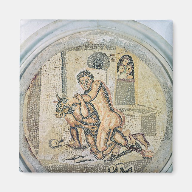 Imán Éstos luchan con el Minotauro (Frente)