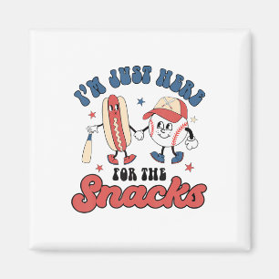 Imán Estoy Acá Para Los Snacks Bysebyll 4 De Julio
