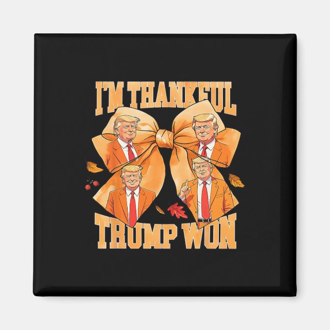 Imán Estoy agradecido de que Trump ganara el Día de Acc (Frente)