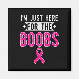 Imán Estoy aquí por el cáncer de mama