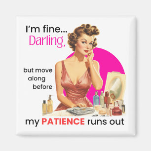 Imán Estoy bien, Darling Magnet