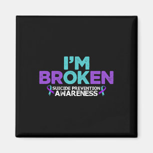 Imán Estoy bien, soy un sem de prevención del suicidio 