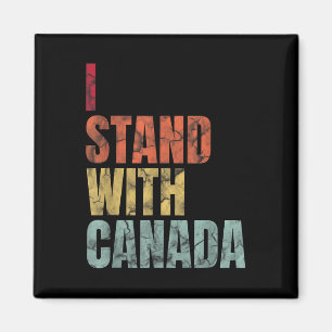 Imán Estoy con Canadá retro vintage