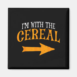 Imán Estoy con disfraz de Halloween de Cereal Parejas D