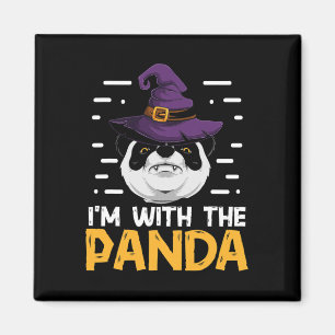 Imán Estoy con la pareja divertida Panda que coincide c