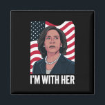 Imán Estoy con su voto de Kamala para la presidencia de<br><div class="desc">Estoy con su voto de Kamala para la presidencia de 2024</div>