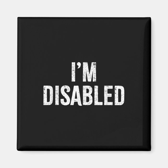 Imán Estoy discapacitado _ Orgullo discapacitado _1 (Frente)