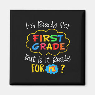 Imán Estoy listo para el primer grado pero está listo p