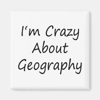 Imán Estoy loco por la geografía