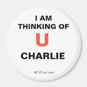 Imán Estoy pensando en ti, CHARLIE