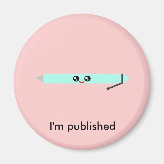 Imán Estoy publicado (Frente)