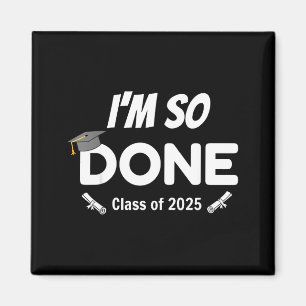 Imán Estoy tan listo 2025 graduación divertida de últim