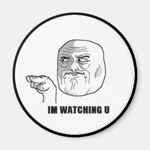 Imán Estoy viendo tu cara cómica.