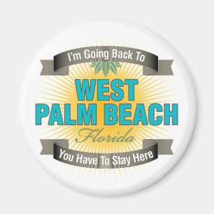Imán Estoy volviendo a (West Palm Beach)