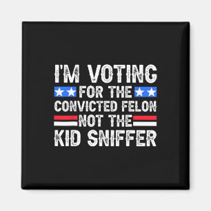 Imán Estoy Votando A Felon Trump 2024, Condenado, No A 