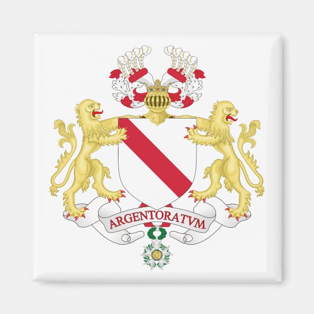 Imán Estrasburgo Gran Escudo de Armas (Frente)