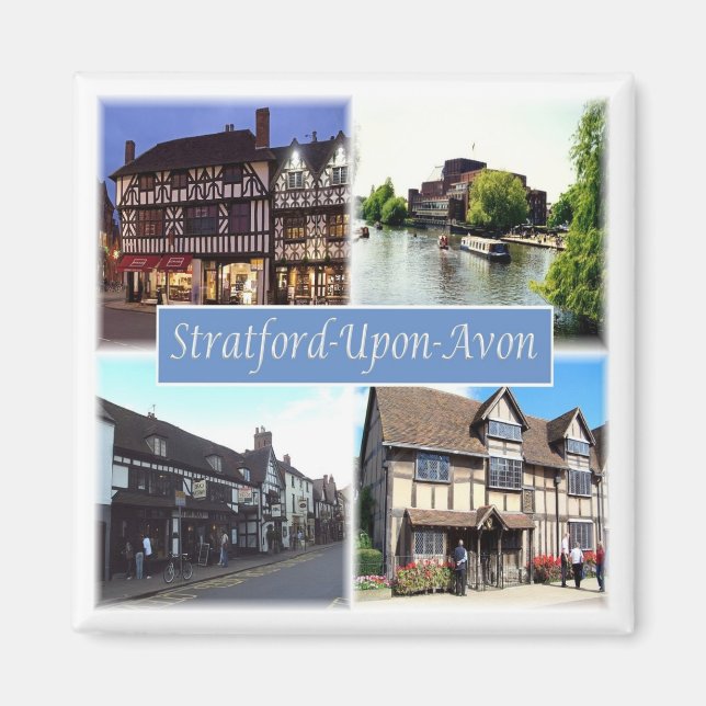 Imán ESTRATFORD ENG060 EN AVON, Inglaterra Europa, Frid (Frente)