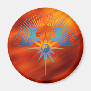Imán Estrella 3D de Buda