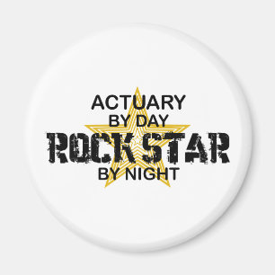 Imán Estrella actuarial de rock por noche