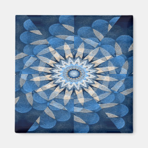 Imán Estrella azul......