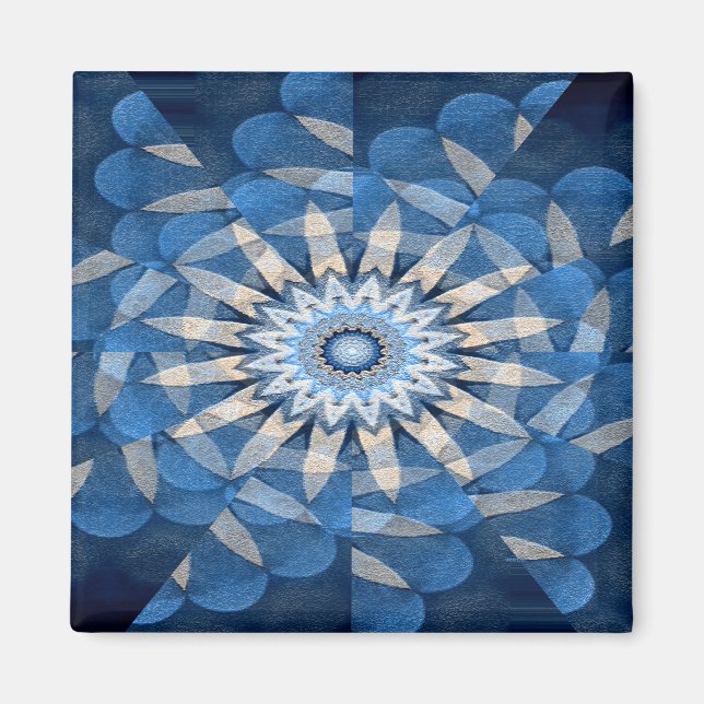 Imán Estrella azul...... (Frente)