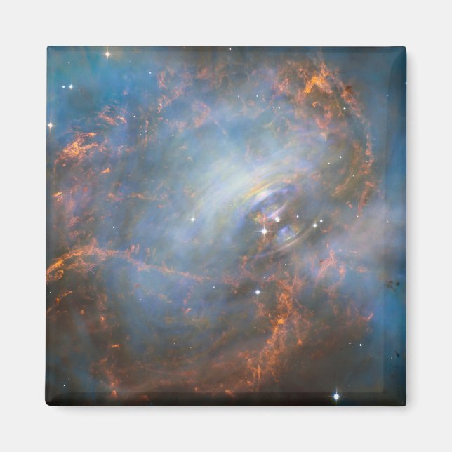 Imán Estrella Central Del Neutrón En La Nebulosa Del Ca (Frente)