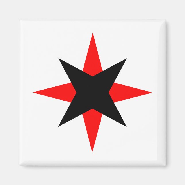 Imán Estrella cuáquera (Frente)