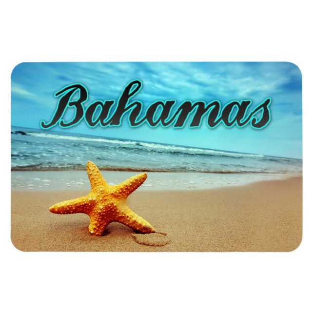 Imán Estrella de Bahamas (Horizontal)