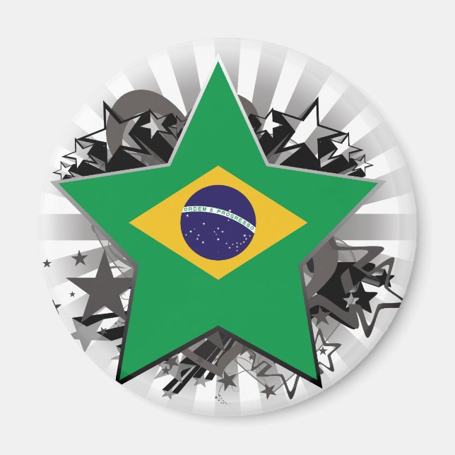 Imán Estrella de Brasil (Frente)