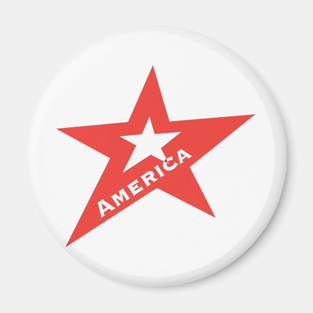 Imán Estrella de EEUU (Frente)