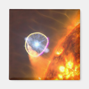 Imán Estrella De Enano Blanco En Cygni V407