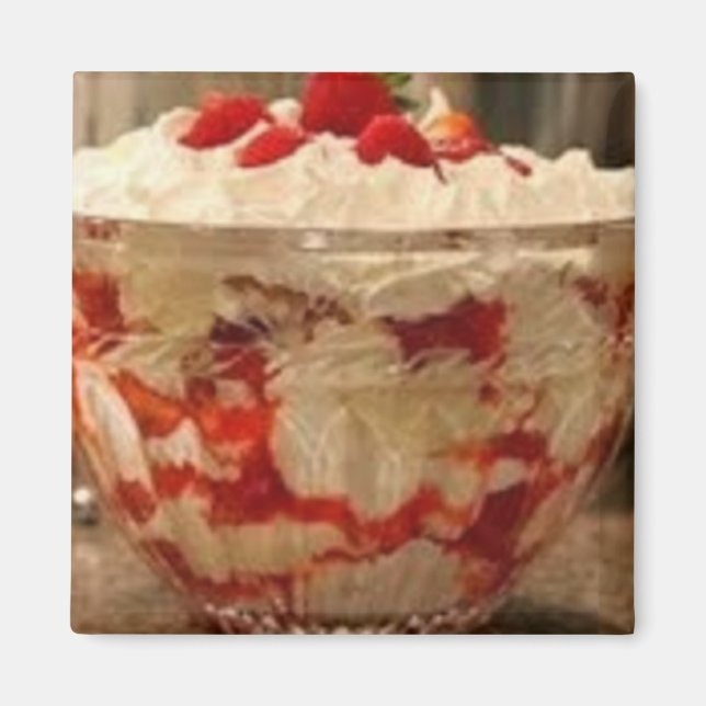 Imán Estrella de fresa (Frente)