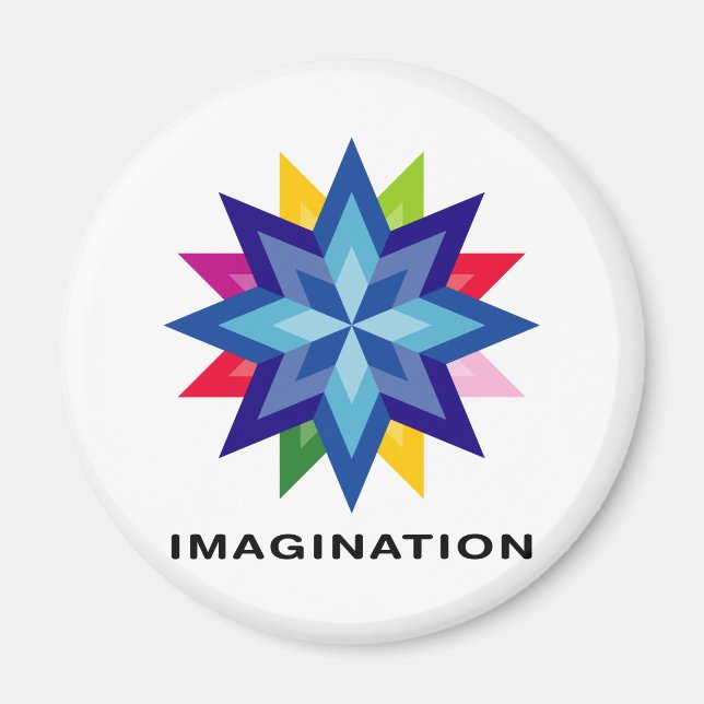 Imán Estrella de imaginación (Frente)