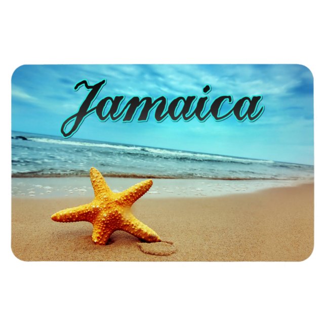 Imán Estrella de Jamaica (Horizontal)