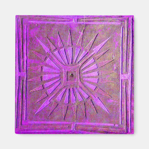 Imán ESTRELLA DE LA MAÑANA, violeta morada