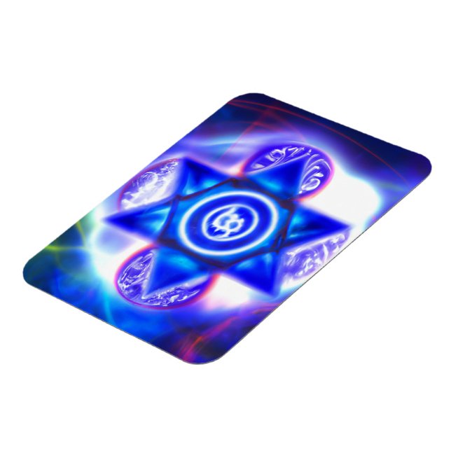 Imán Estrella de la Nueva Era de David (Lado Izquierdo)