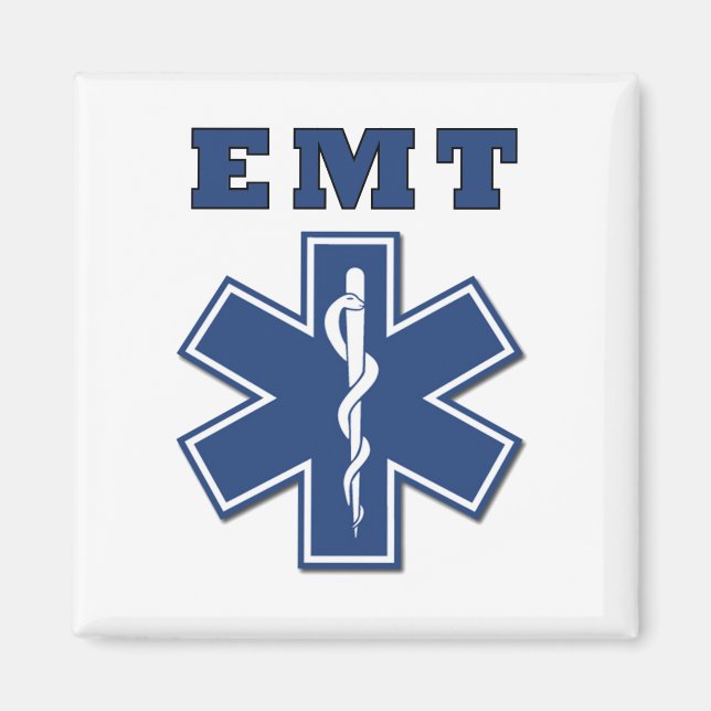 Imán Estrella de la vida de EMT (Frente)