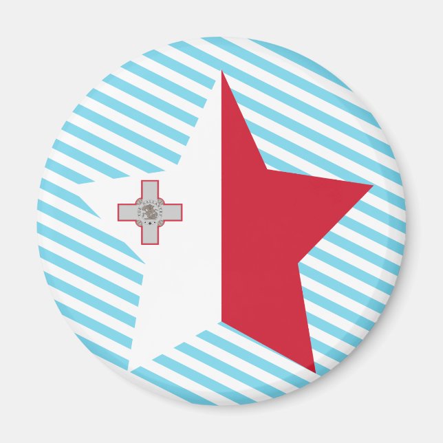 Imán Estrella de Malta (Frente)