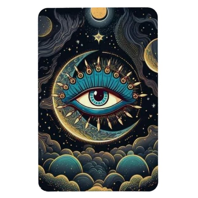 Imán Estrella de medianoche Centro Ojo (Vertical)