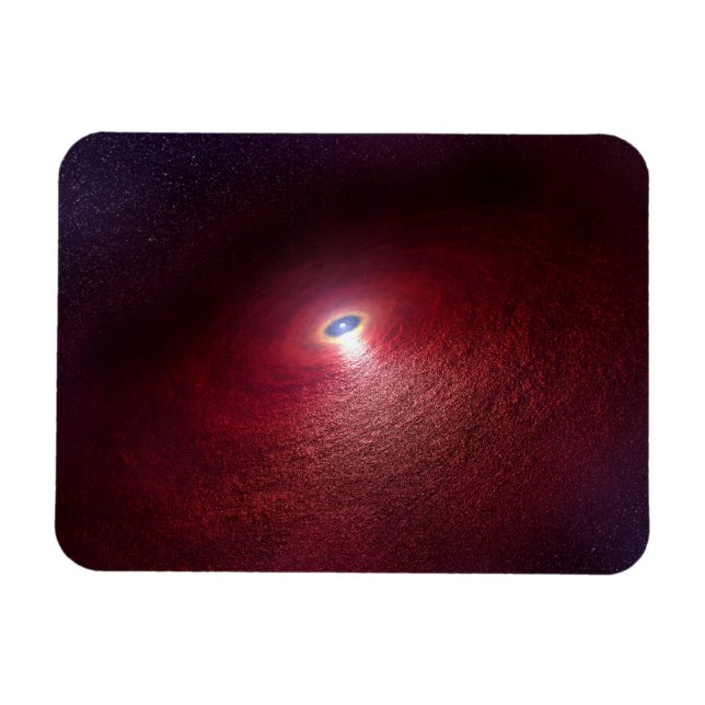 Imán Estrella De Neutrón Con Un Disco De Polvo Cálido. (Horizontal)