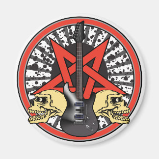 Imán Estrella de rock de guitarra